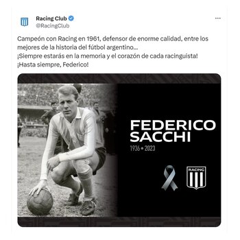 El posteo de despedida de