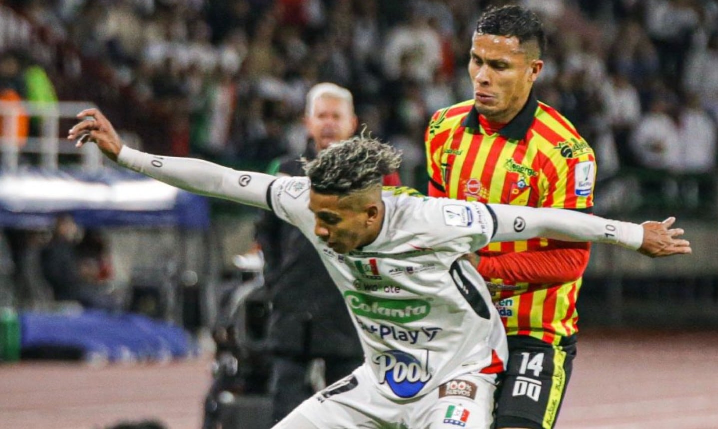 Once Caldas ganó el clásico cafetero ante el Deportivo Pereira por 1-0, con anotación de Jefry Zapata en la fecha 10 de la Liga BetPlay - crédito Once Caldas