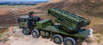 Sistema lanzacohetes ofrecido por la