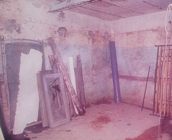 En esta habitación estuvo secuestrado