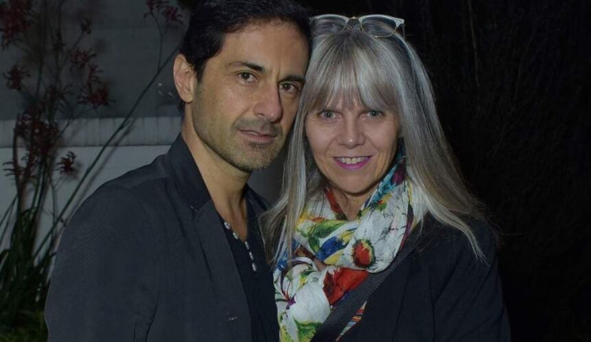 Luis Fernando Hoyos sostiene una relación con Lotti Haeger - crédito redes sociales