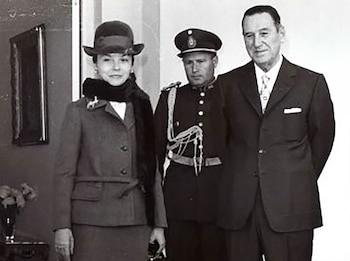 Perón e Isabel en Olivos