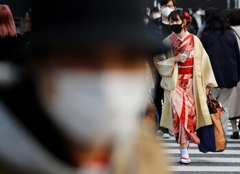 Tokio se encuentra en estado de emergencia por el aumento de los casos de coronavirus. REUTERS/Issei Kato