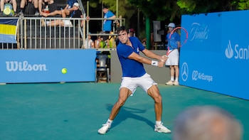 Román Burruchaga consiguió un importante