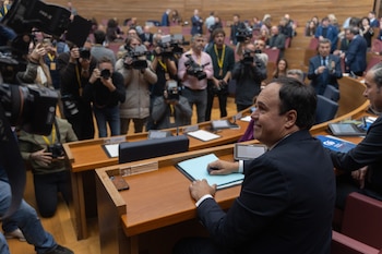 Juanfran Pérez Llorca, en el