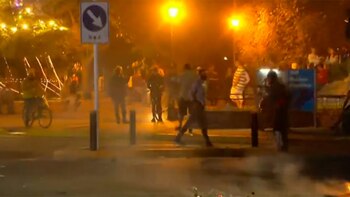 Incidentes en Miramar por el asesinato de Luciano Olivera