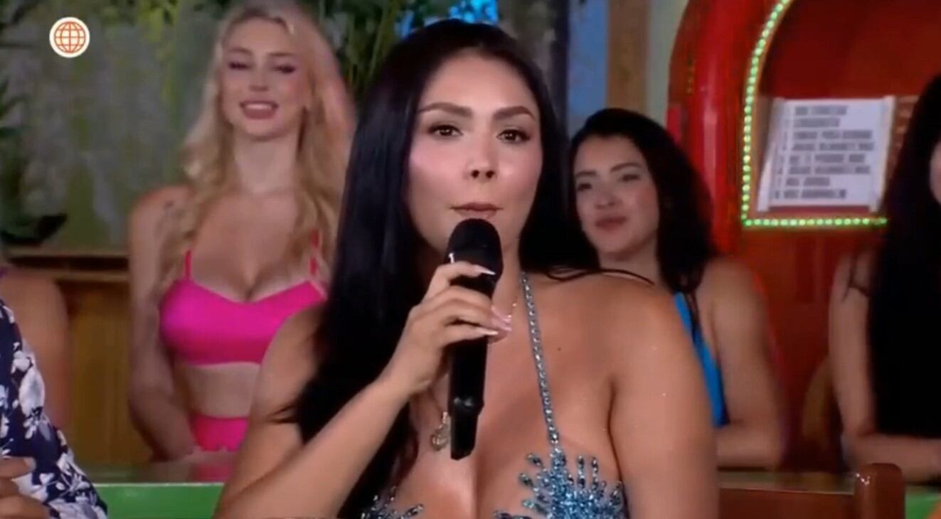 Pamela Franco sobre Christian Cueva: “Siempre voy a expresar lo que siento”. Captura: América TV.