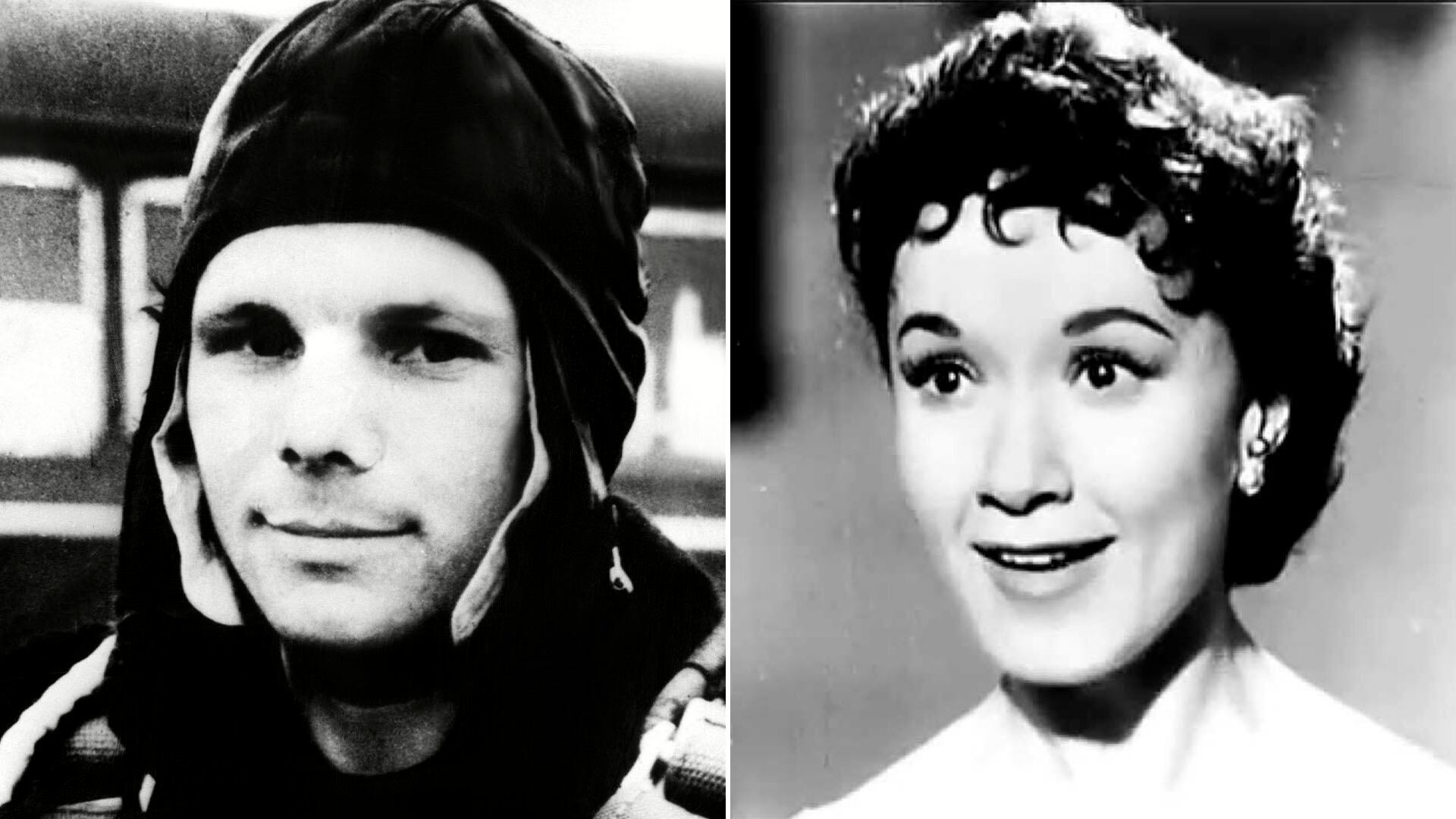 El cosmonauta soviético le pidió un autógrafo a Loliya; ella también le pidió una foto autografiada. Se conocieron años después en el Festival Internacional de Cine de Moscú