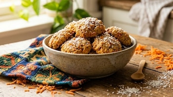 galletas zanahoria y coco -México- 8 abril