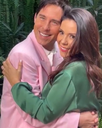 Laszlo Kovac y su novia