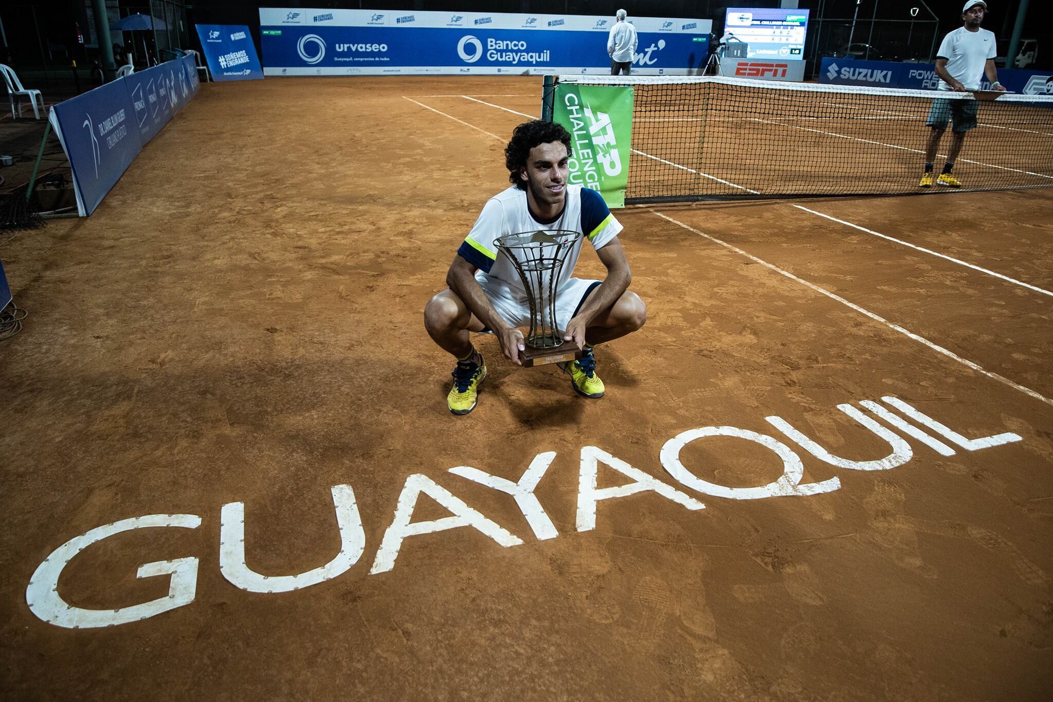 Francisco Cerúndolo se coronó en 2020 en el Challenger de Guayaquil