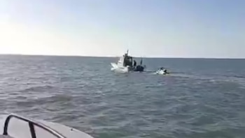 Encontraron con vida al turista