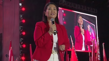 Keiko Fujimori agradece a Rafael López Aliaga por llamar a votar por ella y “sanar heridas” para “trabajar juntos” si resulta electa