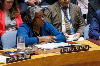 La embajadora de Estados Unidos