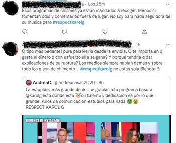 Tuits sobre Respect Karol G.