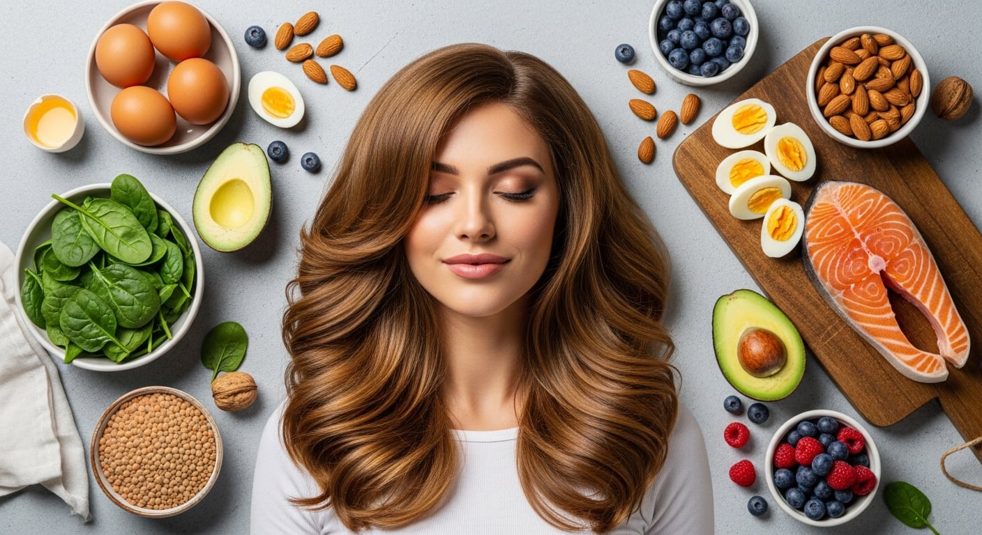 Expertos de Harvard destacan el rol de una alimentación equilibrada para fortalecer el cabello y reducir la caída capilar (Imagen Ilustrativa Infobae)