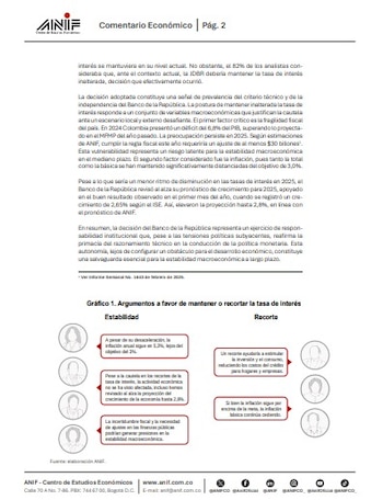 según el análisis del Centro