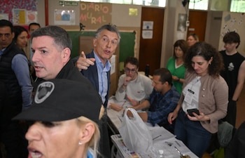 El ex Presidente Mauricio Macri