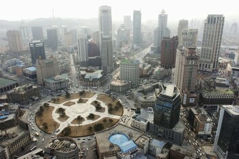 ARCHIVO- Una vista aérea muestra