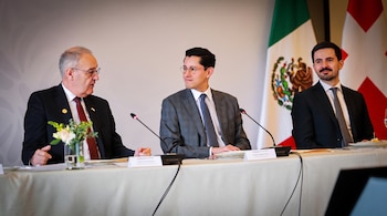 México fortalece su acercamiento con Europa mientras avanza la revisión del T-MEC con Estados Unidos. (Relaciones Exteriores)