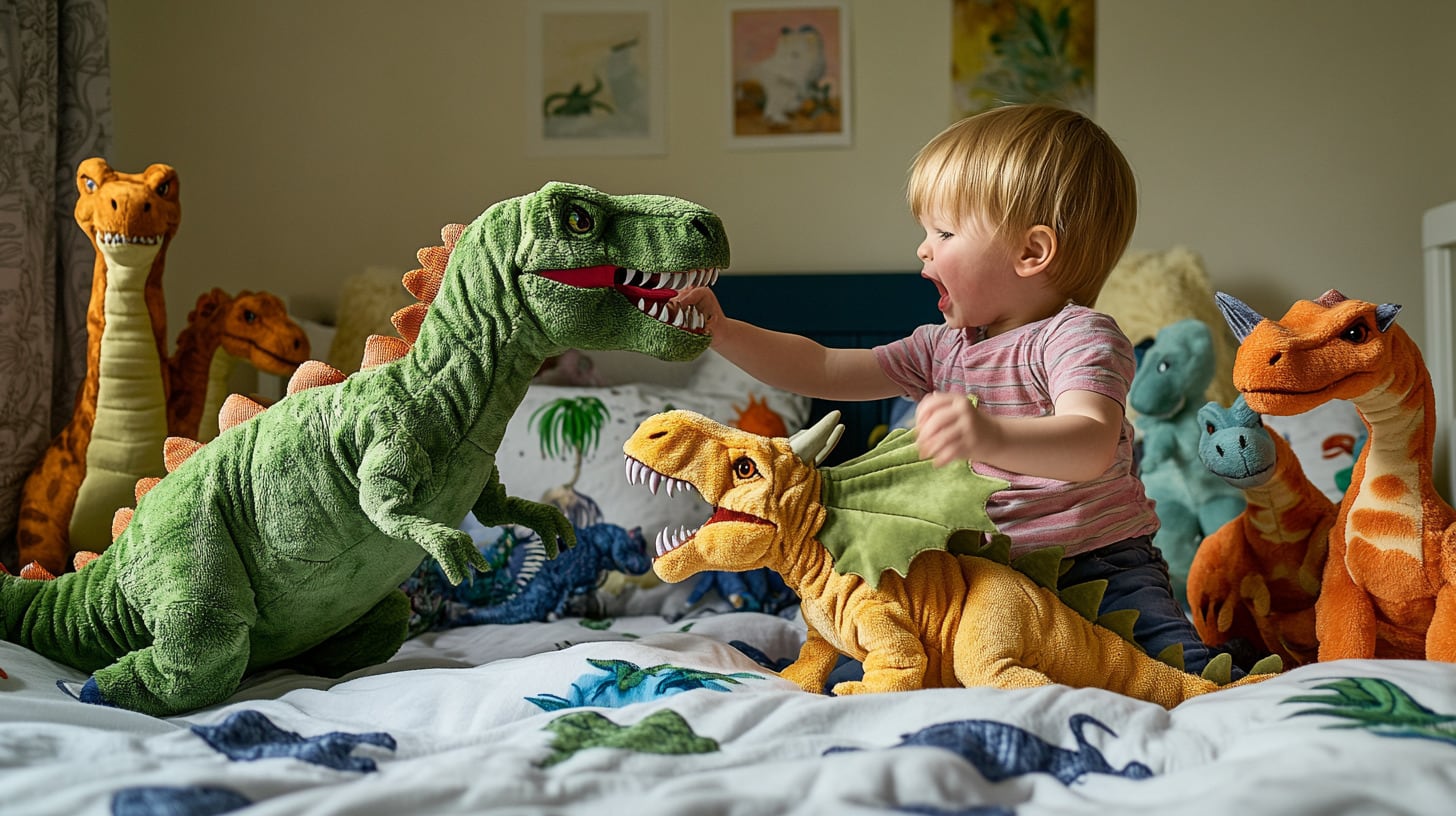 Los niños muchas veces necesitan jugar con los monstruos de sus fantasías para poder simbolizar y dominar lo que les provoca temor (Imagen Ilustrativa Infobae)