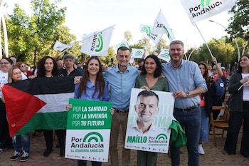 El líder de Por Andalucía reivindica mayor inversión en sanidad, educación y dependencia en el arranque de campaña
