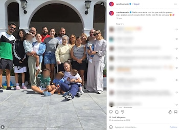Publicación de Carolina Marín en redes sociales (INSTAGRAM).