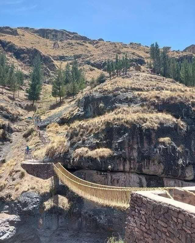 La UNESCO declaró al puente Q’eswachaka como Patrimonio Cultural Inmaterial de la Humanidad en 2013 por su valor histórico, técnico y ceremonial. Foto: Difusión