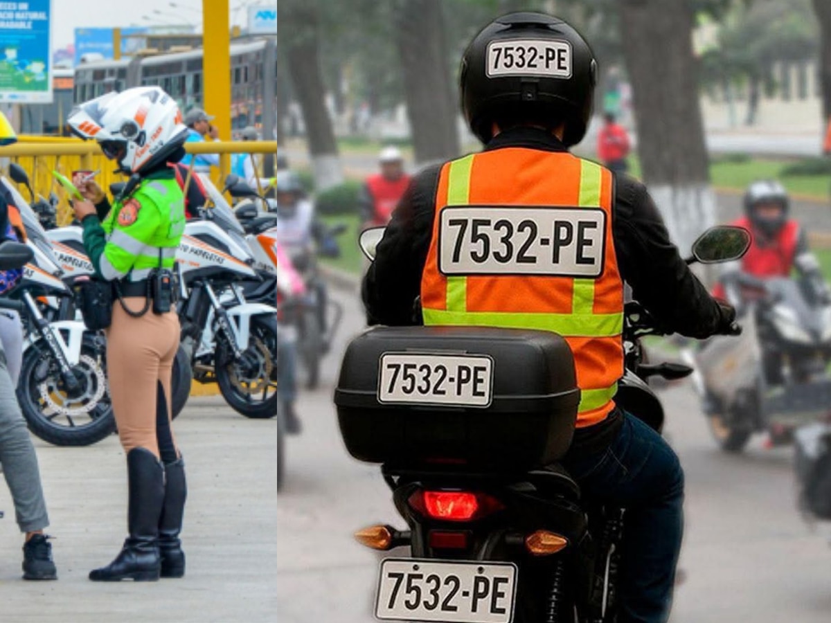 Motos en Perú: Estas son las especificaciones de los chalecos que tendrán que usar conductores y copilotos - Infobae