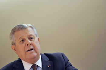 El canciller de Perú, Óscar