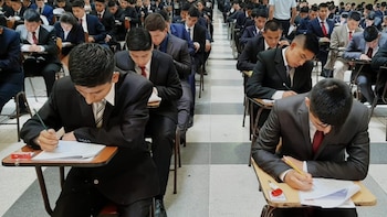 Los aspirantes a la PNP