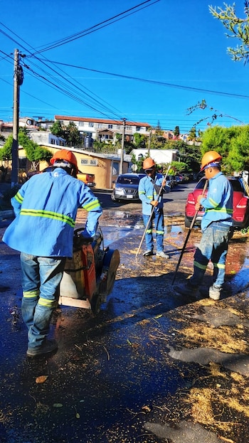 Cuadrilla de ANDA interviene fuga