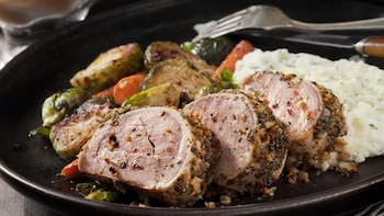 Garlic and Herb Crusted Pork