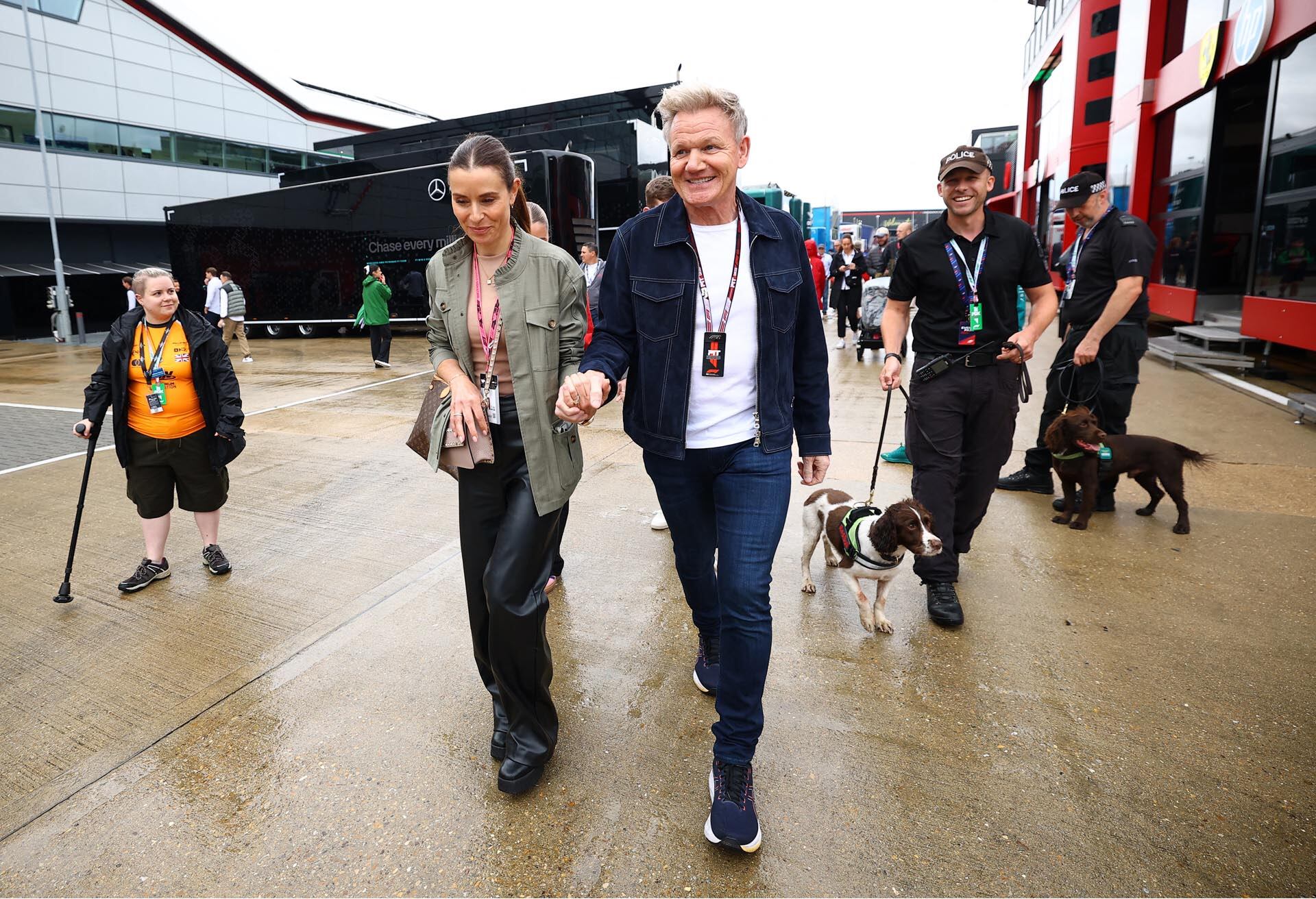 El Chef Gordon Ramsay y su esposa Tana Ramsay (Reuters)