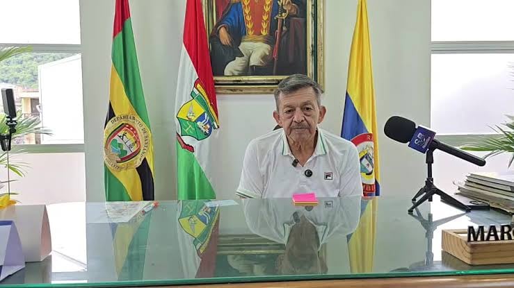 Marco Alirio Cortés Torres, alcalde de Barbosa, Santander - crédito Captura de Video Alcaldía de Barbosa