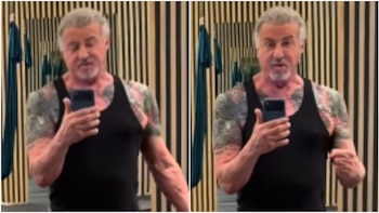 Sylvester Stallone sorprendió con su