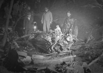 Accidente de avión 1933