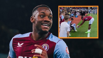 Jhon Durán tuvo un emotivo