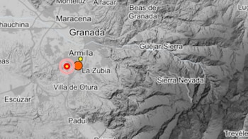 Granada registra un terremoto de magnitud 3,7 con epicentro en Ogíjares