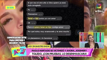 Jossmery Toledo muestra todos los