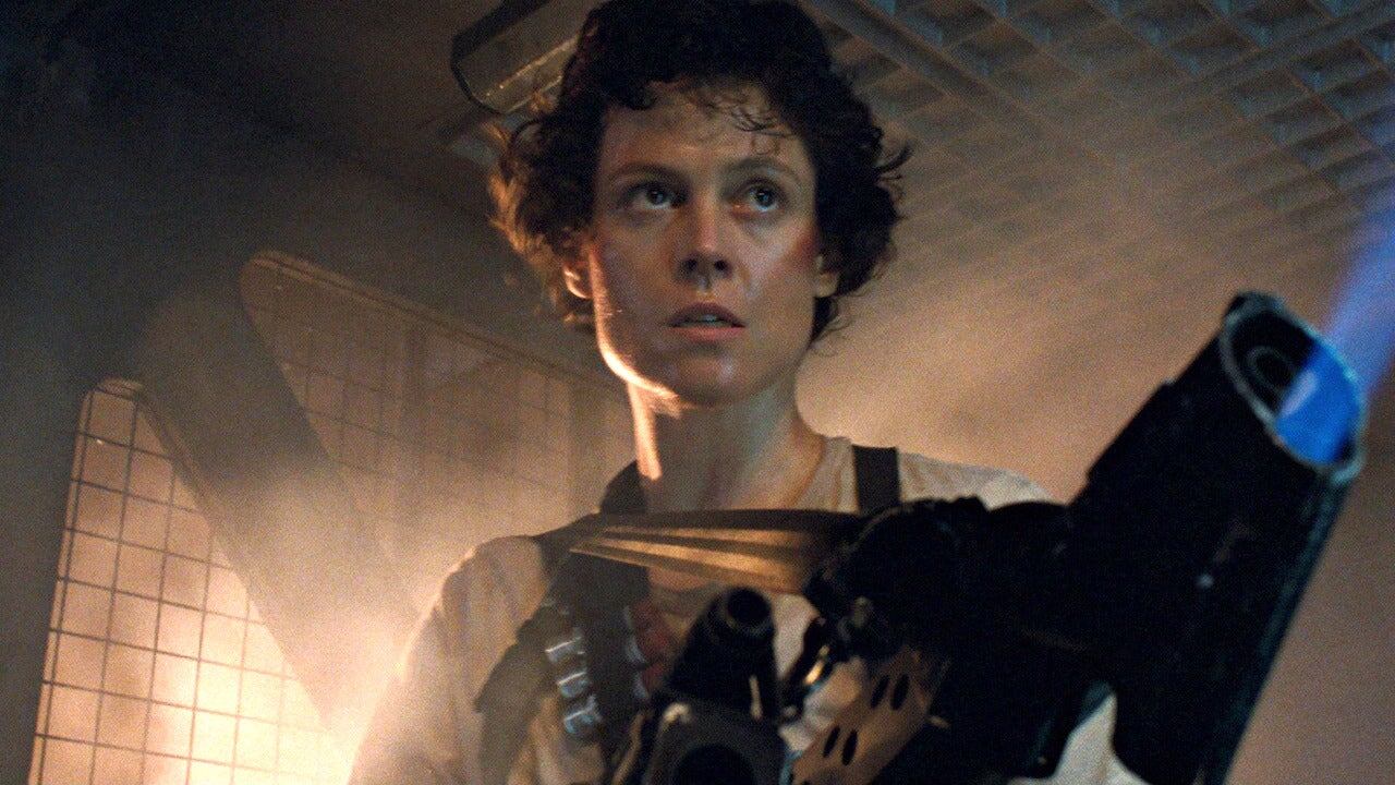 La interpretación de Sigourney Weaver como Ellen Ripley en