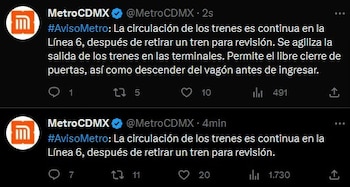 El STC Metro anunció que