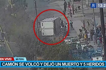 Al camión se le habrían