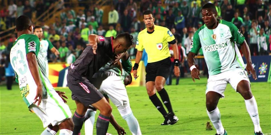 Atlético Nacional y Tigres de Bogotá se enfrentaron en el 2017 - crédito Dimayor