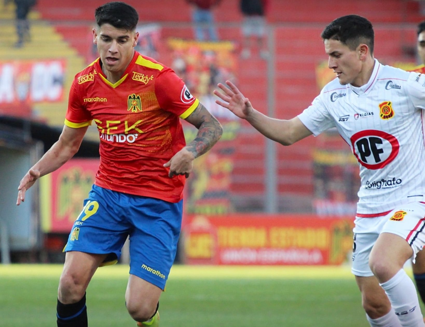Rangers se quedó con el triunfo por 1-0 ante Unión Española por la Primera B de Chile (@UEoficial)
