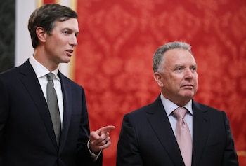 Steve Witkoff y Jared Kushner llegaron a Moscú este sábado para reunirse con Putin. (EFE)