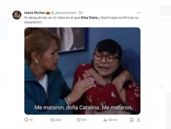 La separación de Kika Nieto