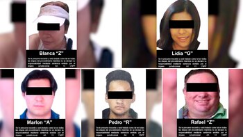 Personas sentenciadas por trata de