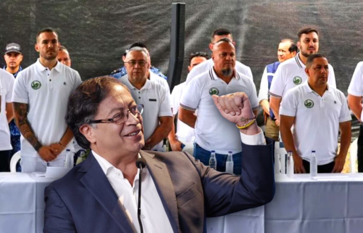 Condenados que están recluidos en la cárcel de Itagui asistieron al evento de La Alpujarra - crédito Montaje Infobae (EFE/VerdadAbierta)