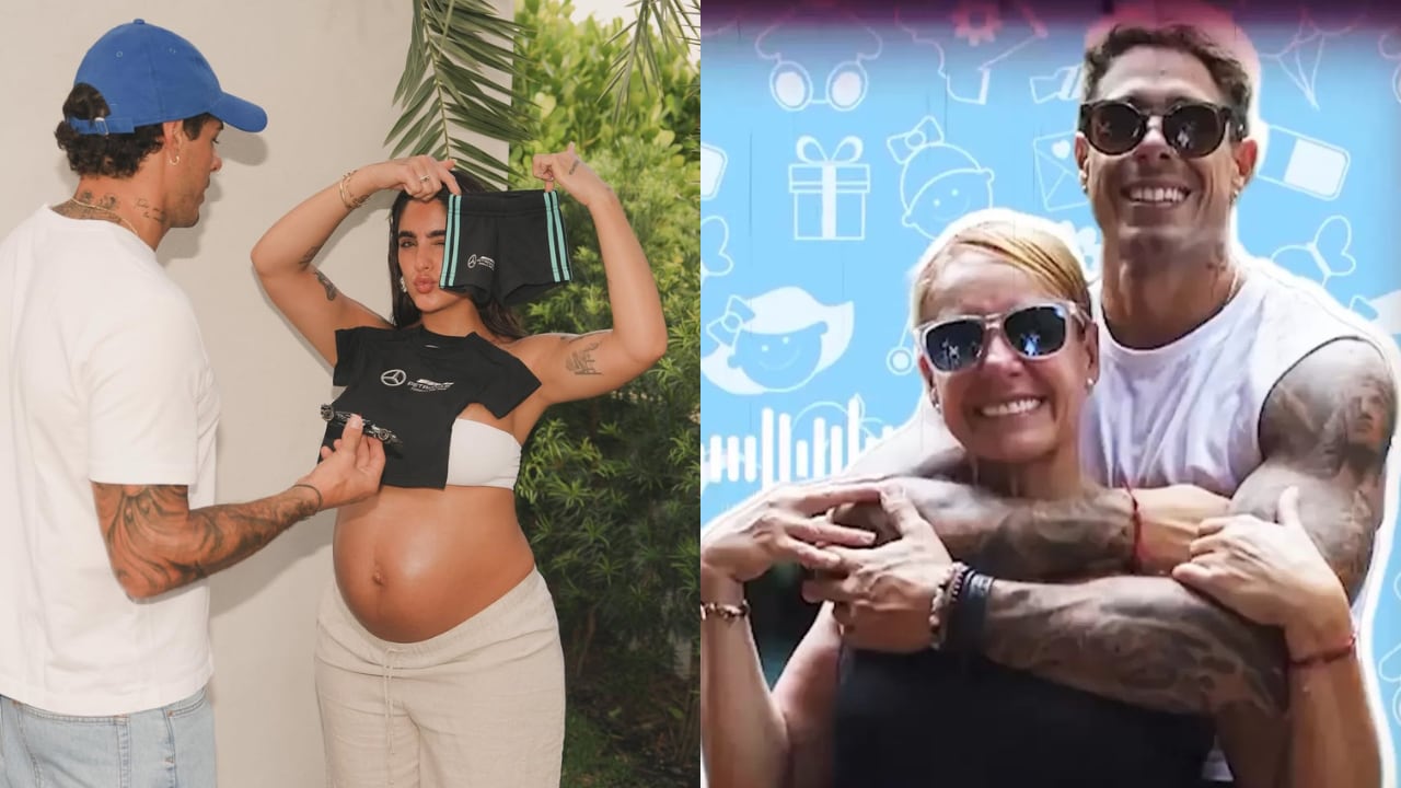 La madre de Hugo García confirma que el primer hijo varón de la pareja con Isabella Ladera nacerá a mediados de julio en Estados Unidos. (Instagram Isabella Ladera / Captura de video)